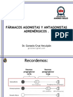 15 - Fármacos Agonistas y Antagonitas Adrenergicos