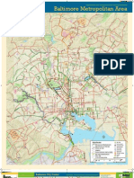 2012 Baltimore Bike Map