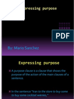 Expressing Purpose2