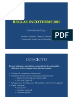 Reglas Incoterms 20010