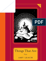 Things That Are - Essays by Amy Leach