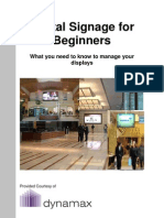 Digital Signage For Beginners