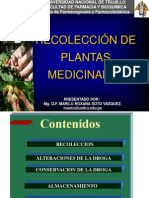 Recolección de Plantas Medicinales Por Q.F. Marilú Roxana Soto Vásquez