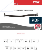 TRW Catálogo de Barras e Terminais de Direção Linha Pesada