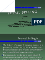 Retail Selling