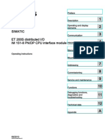 Et200s Im151 8 PN DP Cpu Operating Instructions en-US en-US