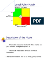 Directional Policy Matrix - Angela