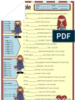 Revising Tenses Past Simple