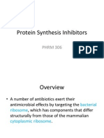 Protein Synthesis Inhibitors