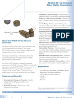 Fiber Systems International: Tfoca-Ii 12-Channel Fiber Optic Connectors