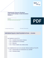 Cours Que D Instrumentation 2010 2011