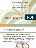 HISTEROSALPINGOGRAFIA