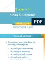 Chapter - 2 Kinds of Contract