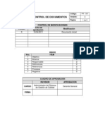 Modelo para Procedimiento Control de Documentos