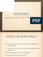 Rhetoric