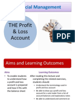 Profit and Loss Account