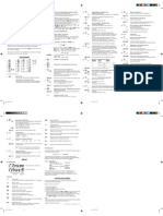 FX1500 - Calculator Manual