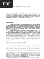 Alimentos Gravídicos e A Lei 11804 - Douglas Phillips Freitas