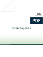 SMS in Tally - ERP 9: © Tally Solutions Pvt. Ltd. All Rights Reserved