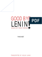 Goodbye Lenin Piano Songbook