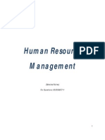 Human Resource Management Notes