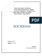 Informe de Sociedad