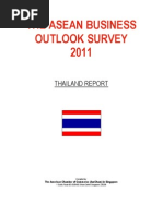 The Asean Business Outlook Survey 2011: Thailand Report