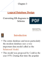 Logical Database Design: Chapter-3