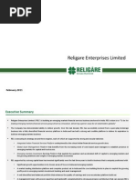 Religare Investor Presentation Feb2011