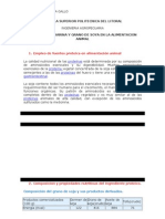 Empleo de Fuentes Proteica en Alimentación Animal