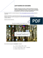 Dibujar Fasores Con Geogebra