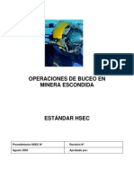 Operaciones de Buceo en MEL