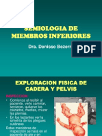 Semiologia de Miembros Inferiores