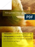 Hidroquímica e Hidrogeoquímica