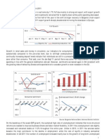 Key Macroeconomic Developments in 2011: Source: Bulgarian National Bank