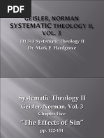 Systematic Theology II, WK 10, Session 1