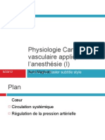 Physiologie Cardiovasculaire (I)