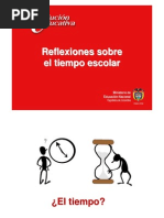 Reflexiones Sobre El Tiempo Escolar Jesus Mejia Ministerio Educacion Nacional