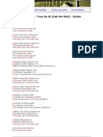 Bollywood Song Tum Se Hi Guitar Chords