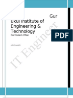 Gur Ukul Institute of Engineering & Technology: Curriculam Vitae