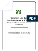 Tax Revenue Performance in Kenya