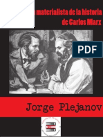 Plejanov, La Concepcion Materialist A de La Historia