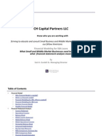 CH Capital SBA Financial Modeling