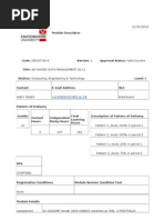 Module Descriptor