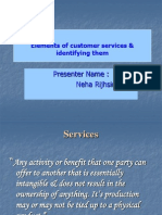 Classification of Services