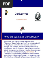 Derivatives: A Physics 100 Tutorial