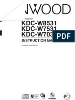 Manual Kenwood KDC W7031