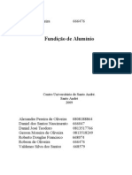 Trabalho Sobre Fundição de Aluminio