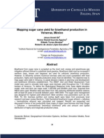 Mapping Sugar Cane Yield For Bio Ethanol Production in Veracruz