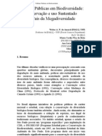 AMARAL Et Allia. Políticas Públicas em Biodiversidade - Conservação e Uso Sustentado No País Da Megadiversidade.